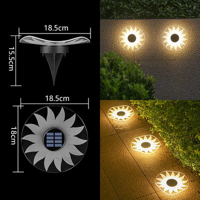 Spot solaire LED en acrylique étanche