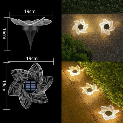 Spot solaire LED en acrylique étanche