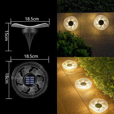 Spot solaire LED en acrylique étanche