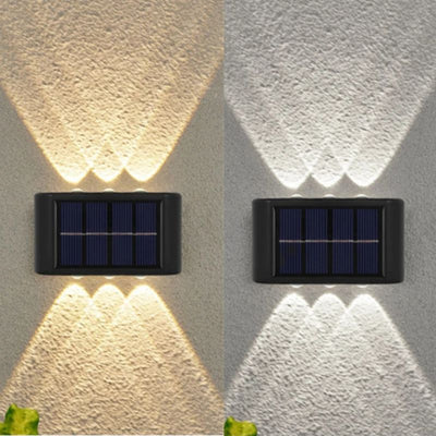 Lampe murale solaire jardin (4 PCS)