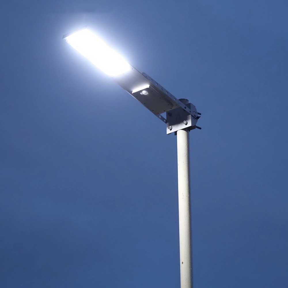 Generic PUISSANT LAMPADAIRE PRIVÉ- À LUMIÈRE- SOLAIRE SANS ÉLECTRICITÉ -  Prix pas cher