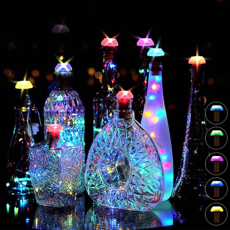 Transformez des bouteilles en verre en lanternes lumineuses grâce