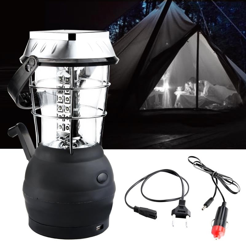 Lampe Solaire Camping,Lanterne Camping Rechargeable Puissante Max 650  Lumens,3 Modes D'Éclairage Réglable,Lampe Camping Led [H9690]